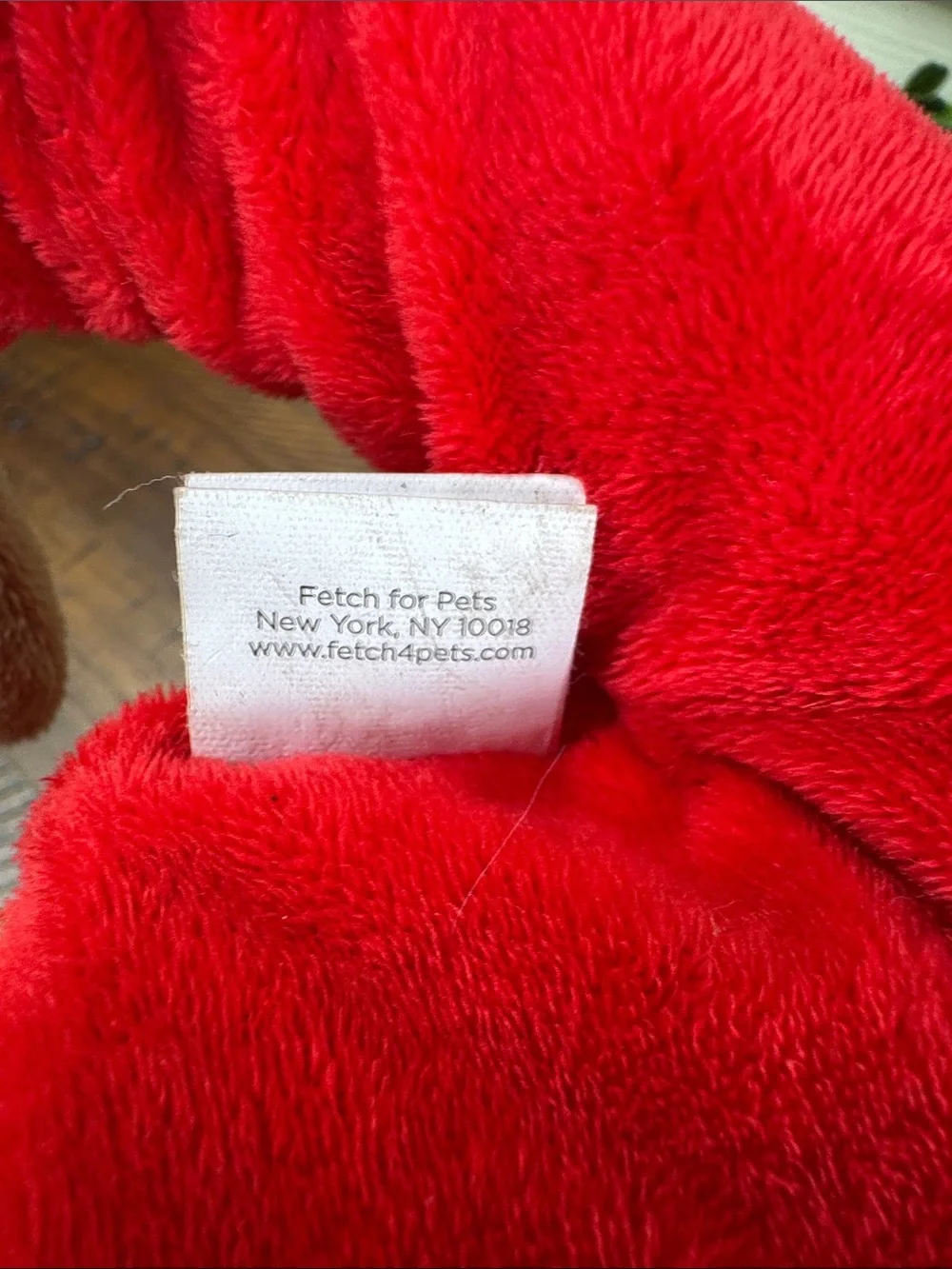 E.T. Fetch Plush Dog Toy 8” Squeeks